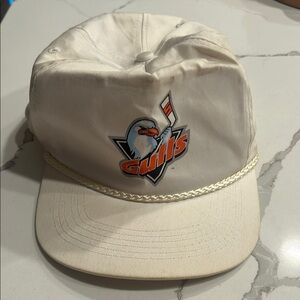 Vintage Cream San Diego Gulls Hat